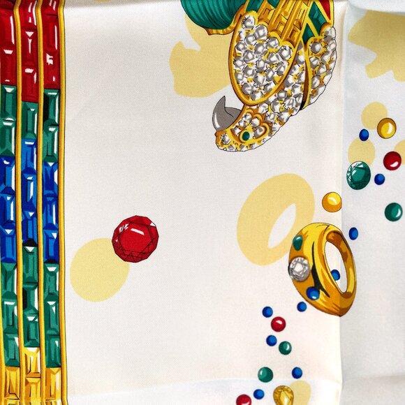 Cartier Silk Scarf – Panther & Jewel Print - Picture 9 of 15